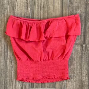 Guess strapless shirt Sz. medium